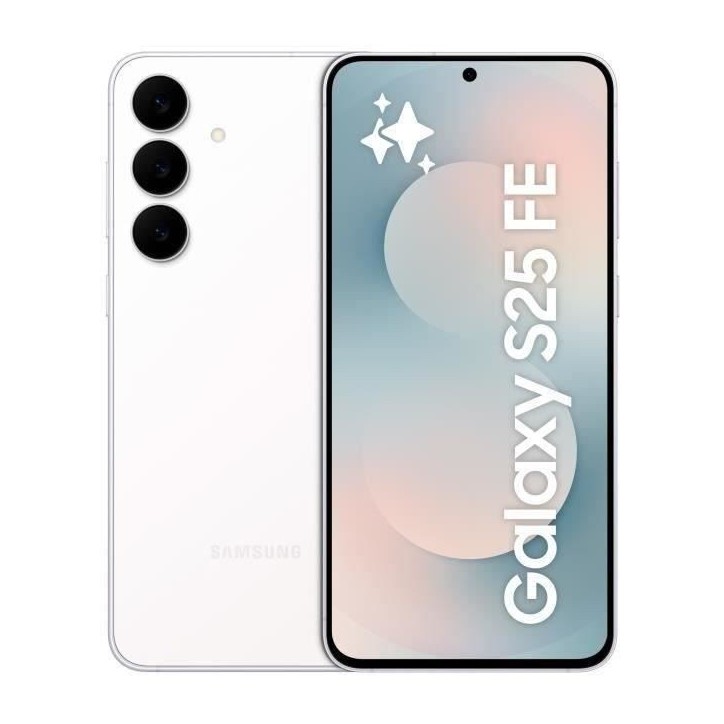 SAMSUNG Galaxy S25 FE AI Smartphone 128Go Blanc