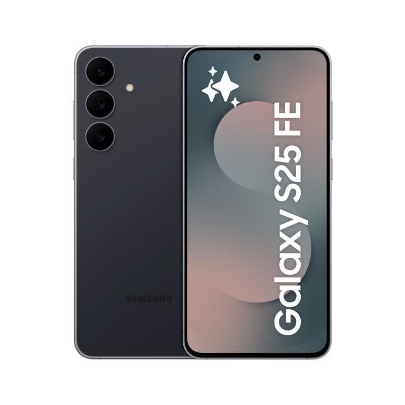 SAMSUNG Galaxy S25 FE AI Smartphone 128Go Noir Absolu