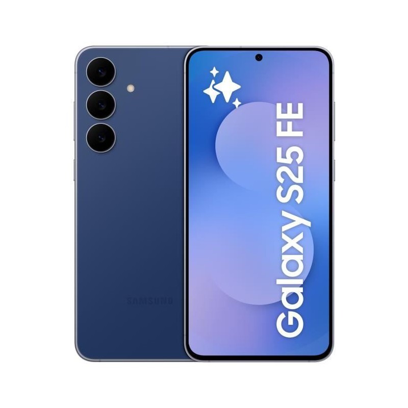 SAMSUNG Galaxy S25 FE AI Smartphone 512Go Bleu Nuit