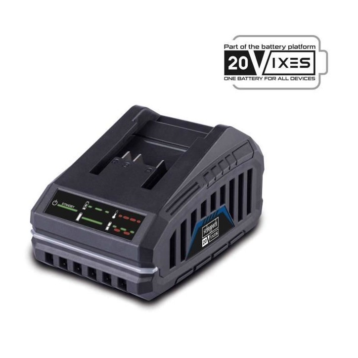 chargeur 2.4A 20V - batterie universelle pour la gamme SCHEPPACH 20V IXES