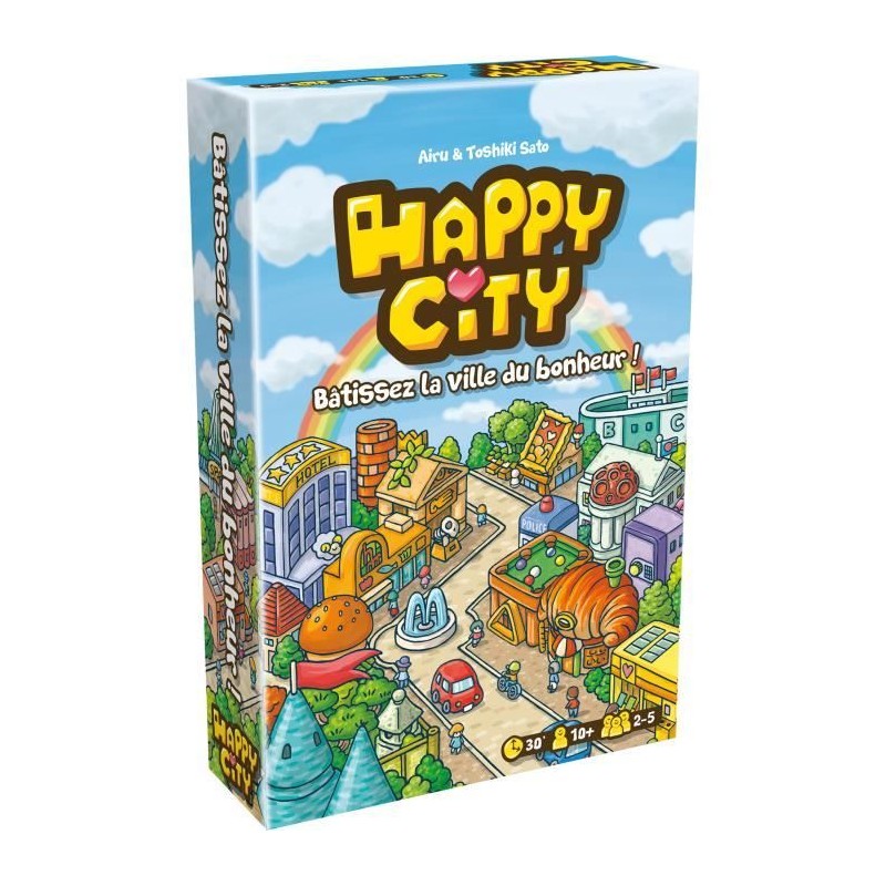 Cocktail Games - Happy City - As d'Or 2022 - Jeu de société - a part Cocktail Games - Happy City - As d'Or 2022 - Jeu de société - a part