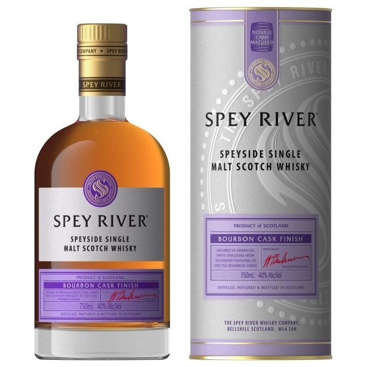 SPEY RIVER Whisky Bourbon Cask finish - 70CL - 40%