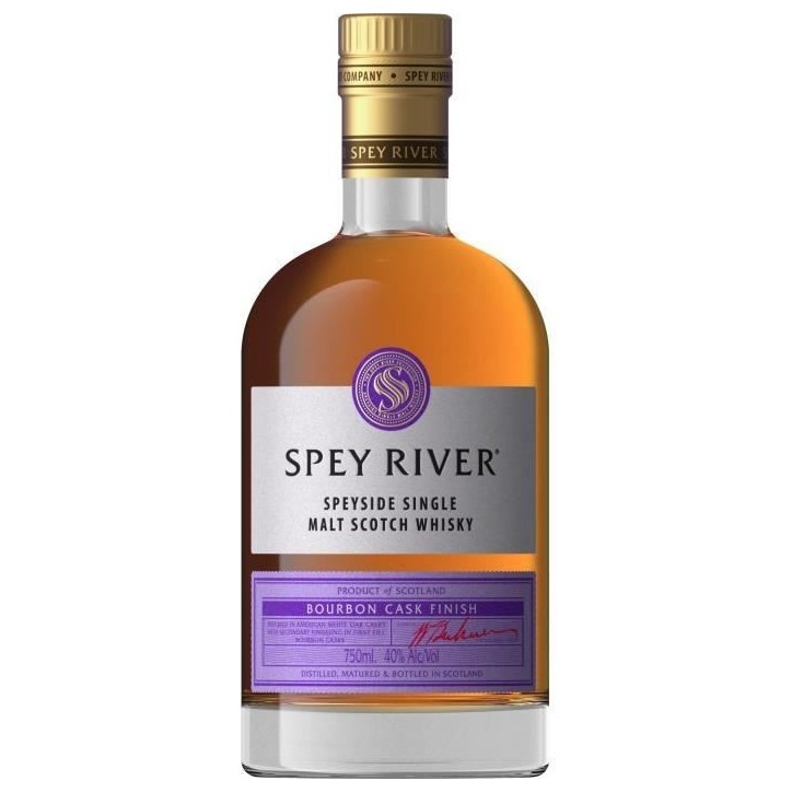 SPEY RIVER Whisky Bourbon Cask finish - 70CL - 40%