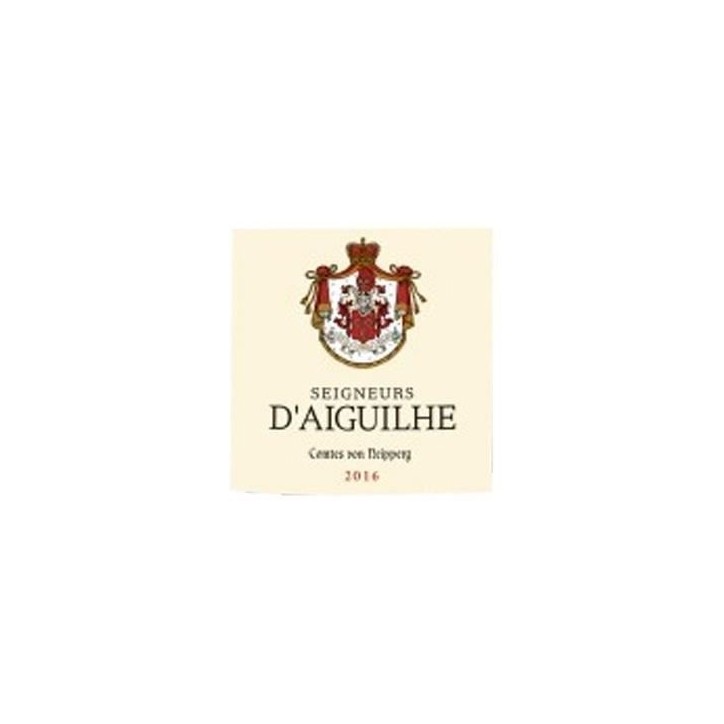 Seigneurs d'Aiguilhe 2016 Côtes de Bordeaux - Vin rouge de Bordeaux