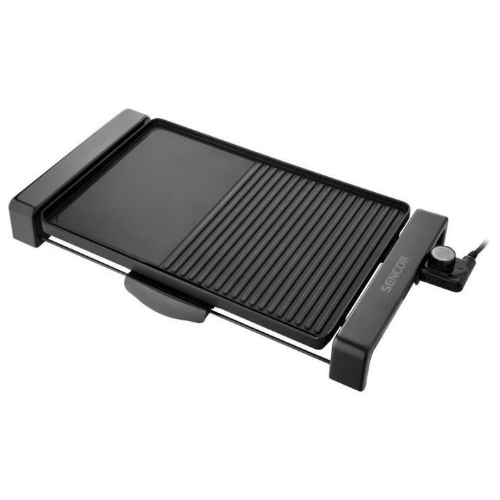 Grill Électrique - SENCOR - SBG 106 BK - 2300 Watt - Plaques Anti-adhésives - Noir Grill Électrique - SENCOR - SBG 106 BK - 2300 Watt - Plaques Anti-adhésives - Noir