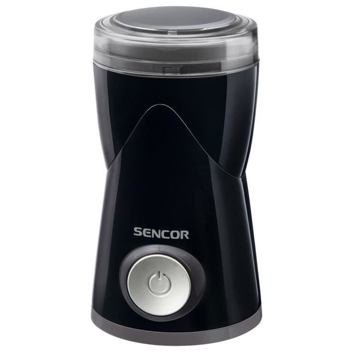 Moulin a café électrique - SENCOR - SCG 1050BK - 150 W - Capacité de 50 g - Finesse du café moulu réglable - Noir