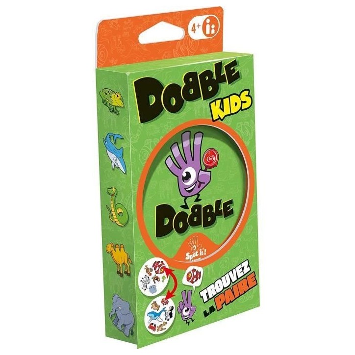 Zygomatic | Dobble : Kids - Édition 2021 | Jeu de société | a partir de 4 ans | 2 a 5 joueurs | 10 minutes