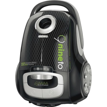 Aspirateur traineau avec sac - SENCOR - SVC 9000BK - 800 W - 69 dB - 4 L - Noir