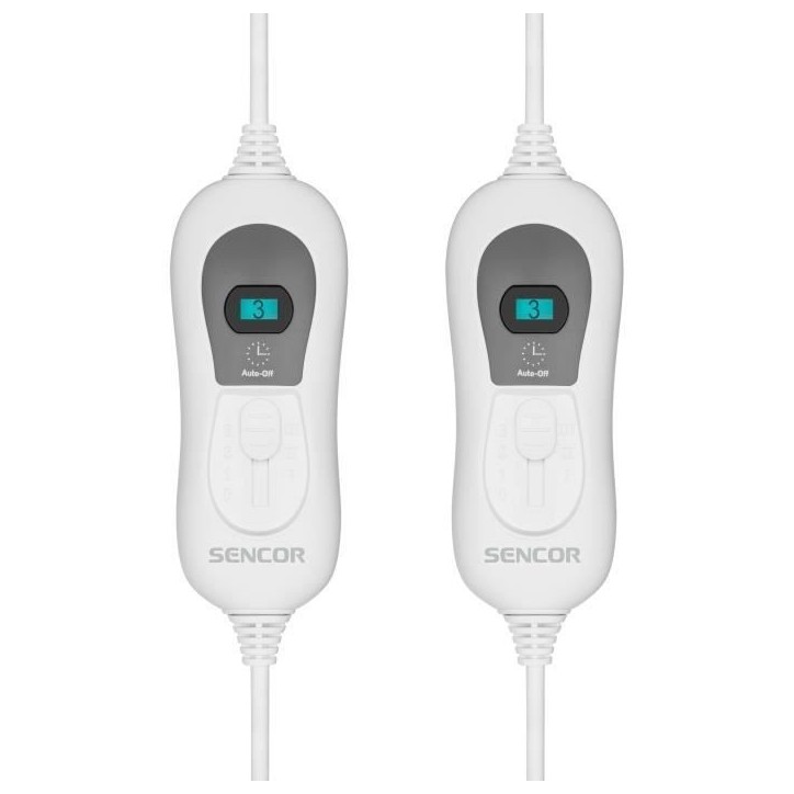 Couverture chauffante - SENCOR - SUB 2700WH - 120 W - 3 températures - Blanc Couverture chauffante - SENCOR - SUB 2700WH - 120 W - 3 températures - Blanc