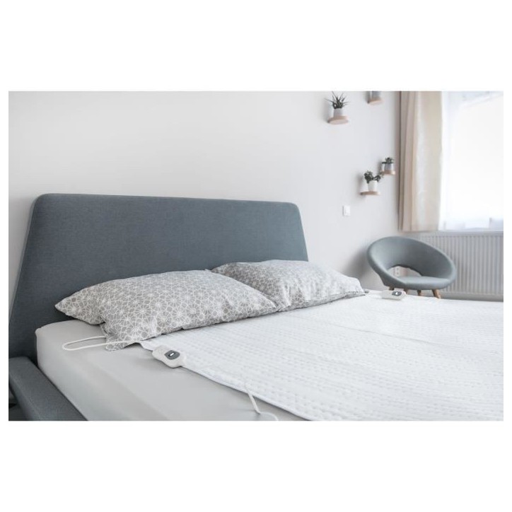 Couverture chauffante - SENCOR - SUB 2700WH - 120 W - 3 températures - Blanc Couverture chauffante - SENCOR - SUB 2700WH - 120 W - 3 températures - Blanc