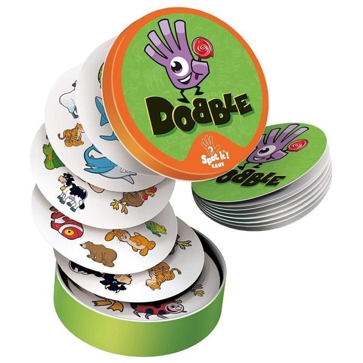 Zygomatic | Dobble : Kids - Édition 2021 | Jeu de société | a partir de 4 ans | 2 a 5 joueurs | 10 minutes
