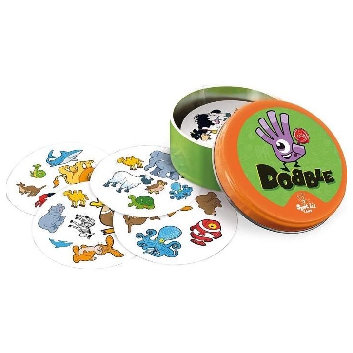 Zygomatic | Dobble : Kids - Édition 2021 | Jeu de société | a partir de 4 ans | 2 a 5 joueurs | 10 minutes