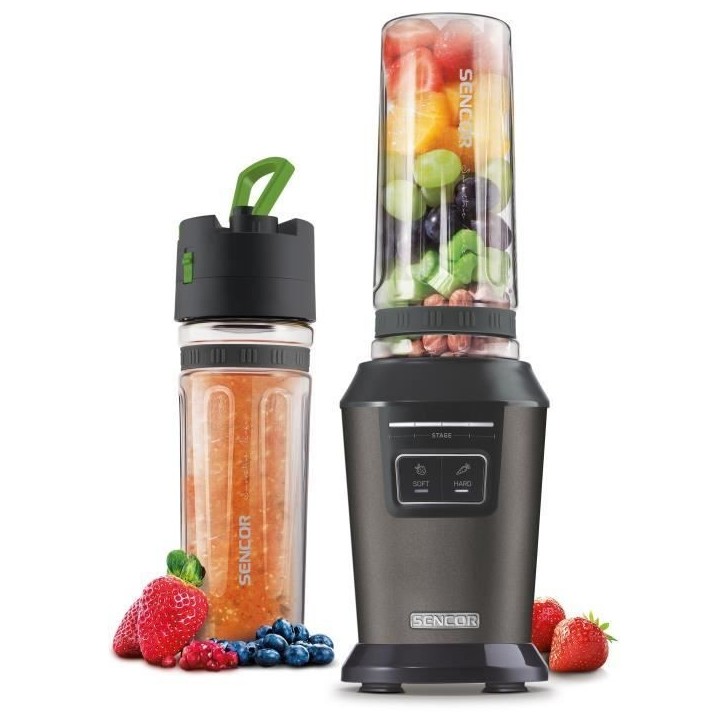 Blender - SENCOR - SBL 7178BK - 800 W - 2 vitesses - Noir Blender - SENCOR - SBL 7178BK - 800 W - 2 vitesses - Noir
