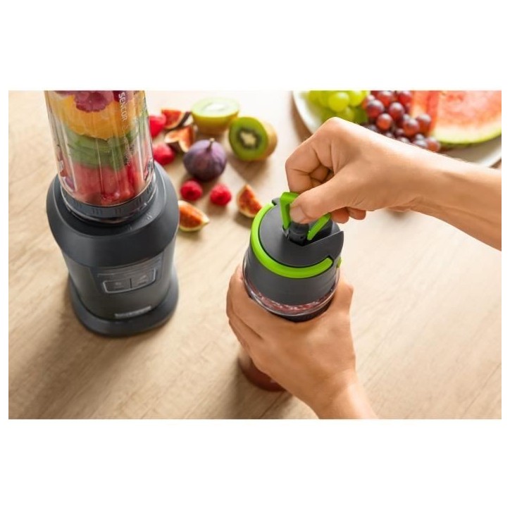 Blender - SENCOR - SBL 7178BK - 800 W - 2 vitesses - Noir Blender - SENCOR - SBL 7178BK - 800 W - 2 vitesses - Noir
