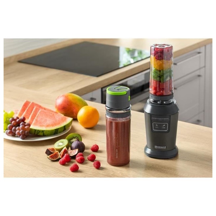 Blender - SENCOR - SBL 7178BK - 800 W - 2 vitesses - Noir Blender - SENCOR - SBL 7178BK - 800 W - 2 vitesses - Noir