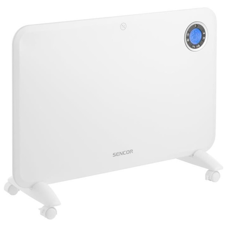 Convecteur électrique - SENCOR - SCF 3200WH - 1500 W - 2 niveaux de chauffage - Blanc