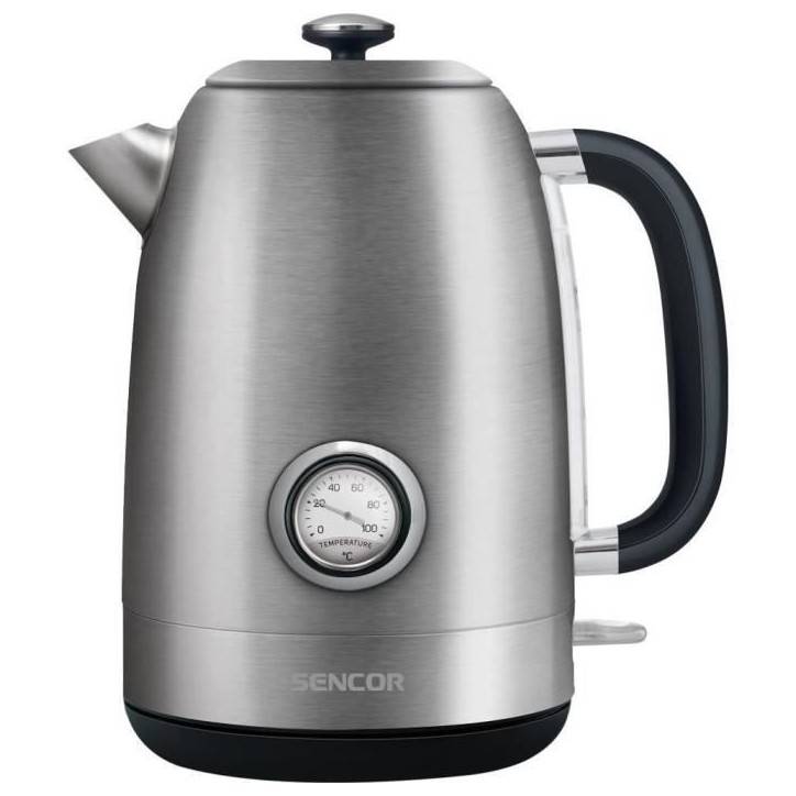Bouilloire - SENCOR - SWK1799SS - 1,7L - 2200W - Inox avec thermometre a aiguille