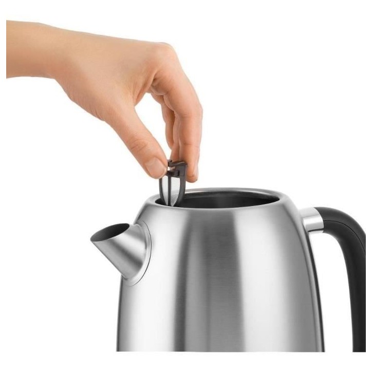 Bouilloire - SENCOR - SWK1799SS - 1,7L - 2200W - Inox avec thermometre a aiguille