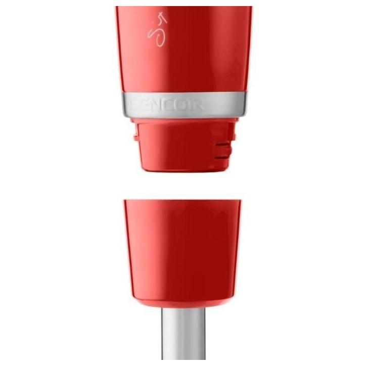 Mixeur plongeant - SENCOR - SHB 4464RD - 800W - Rouge - Avec accessoires Mixeur plongeant - SENCOR - SHB 4464RD - 800W - Rouge - Avec accessoires
