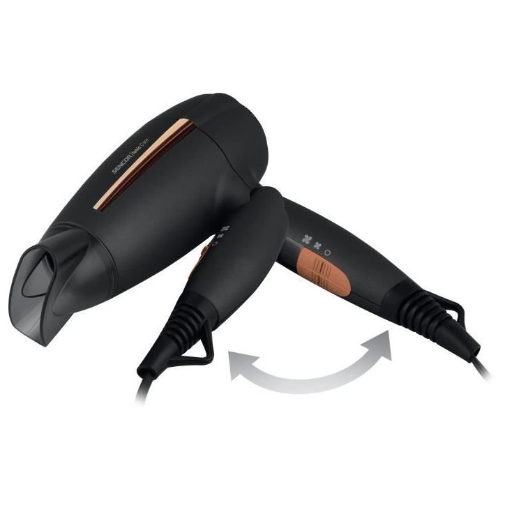 Seche-cheveux - SENCOR - SHD 7100BK - 2000 W - 2 vitesses - Noir