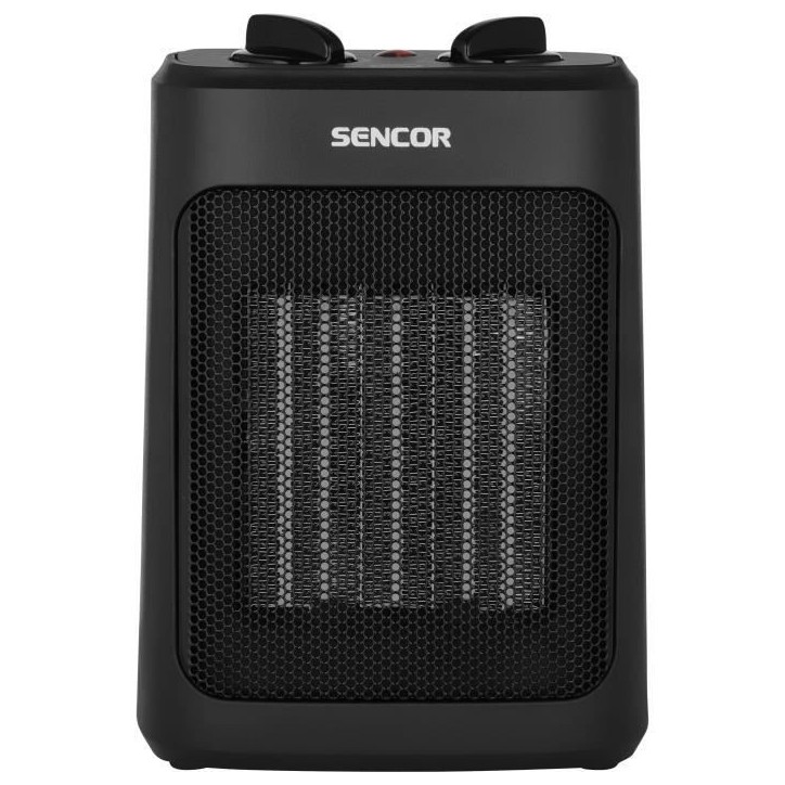 Radiateur en céramique - SENCOR - SFH 7601BK - Jusqu'a 2000 W - 3 niveaux de chauffage - 10 / 15 m² - 60 dB - Noir Radiateur en céramique - SENCOR - SFH 7601BK - Jusqu'a 2000 W - 3 niveaux de chauffage - 10 / 15 m² - 60 dB - Noir