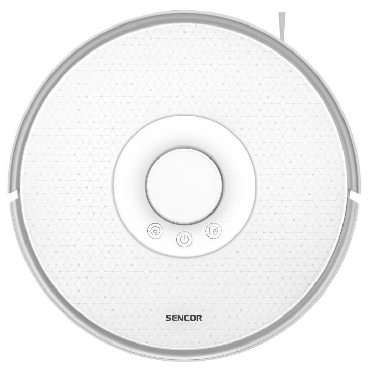Aspirateur Robot Laveur - SENCOR - SRV 9385WH - 4000 Pa - 200 min - 70 db - Blanc Aspirateur Robot Laveur - SENCOR - SRV 9385WH - 4000 Pa - 200 min - 70 db - Blanc