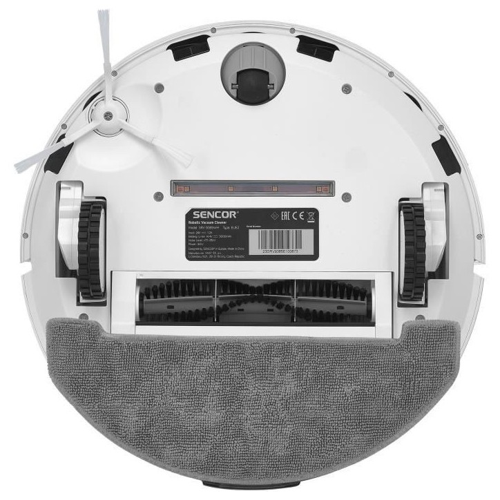 Aspirateur Robot Laveur - SENCOR - SRV 9385WH - 4000 Pa - 200 min - 70 db - Blanc Aspirateur Robot Laveur - SENCOR - SRV 9385WH - 4000 Pa - 200 min - 70 db - Blanc
