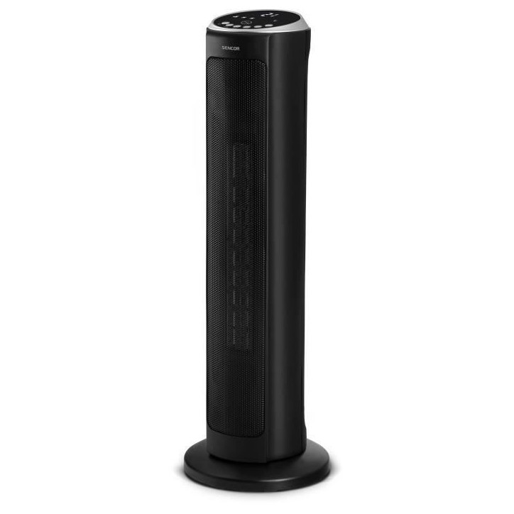 Radiateur tour en céramique - SENCOR - SFH 8990BK - Jusqu'a 2000 W - 3 modes - 24 m² / 60 m³ - Télécommande - Noir