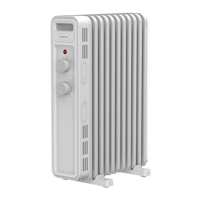 Radiateur électrique bain d'huile - SENCOR - SOH 3411WH - 2300 W - 2 Radiateur électrique bain d'huile - SENCOR - SOH 3411WH - 2300 W - 2