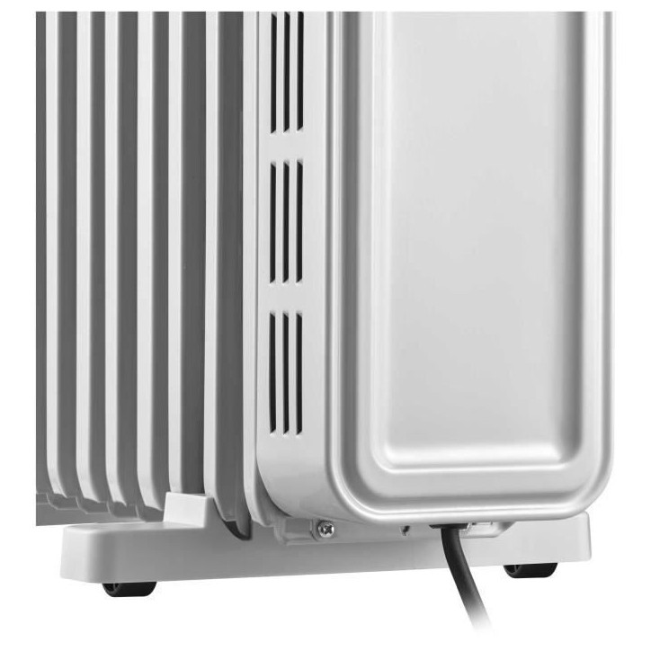 Radiateur électrique bain d'huile - SENCOR - SOH 3411WH - 2300 W - 2 boutons - Blanc