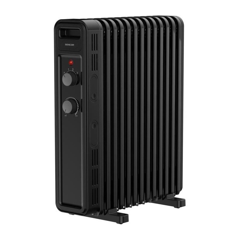 Radiateur électrique bain d'huile - SENCOR - SOH 3513BK - 2500 W - 2 Radiateur électrique bain d'huile - SENCOR - SOH 3513BK - 2500 W - 2