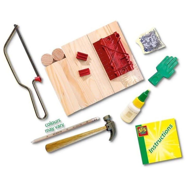 Atelier de menuiserie grande - SES CREATIVE - Kit complet - Jouets en bois Atelier de menuiserie grande - SES CREATIVE - Kit complet - Jouets en bois