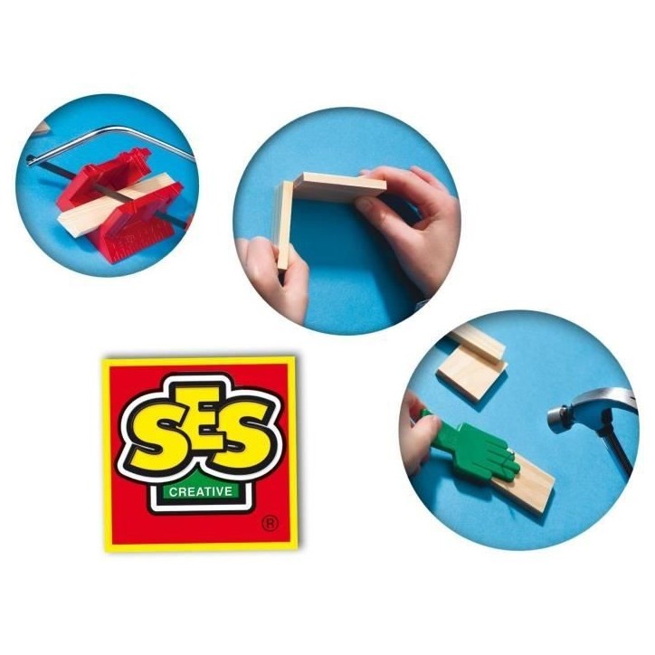 Atelier de menuiserie grande - SES CREATIVE - Kit complet - Jouets en bois Atelier de menuiserie grande - SES CREATIVE - Kit complet - Jouets en bois