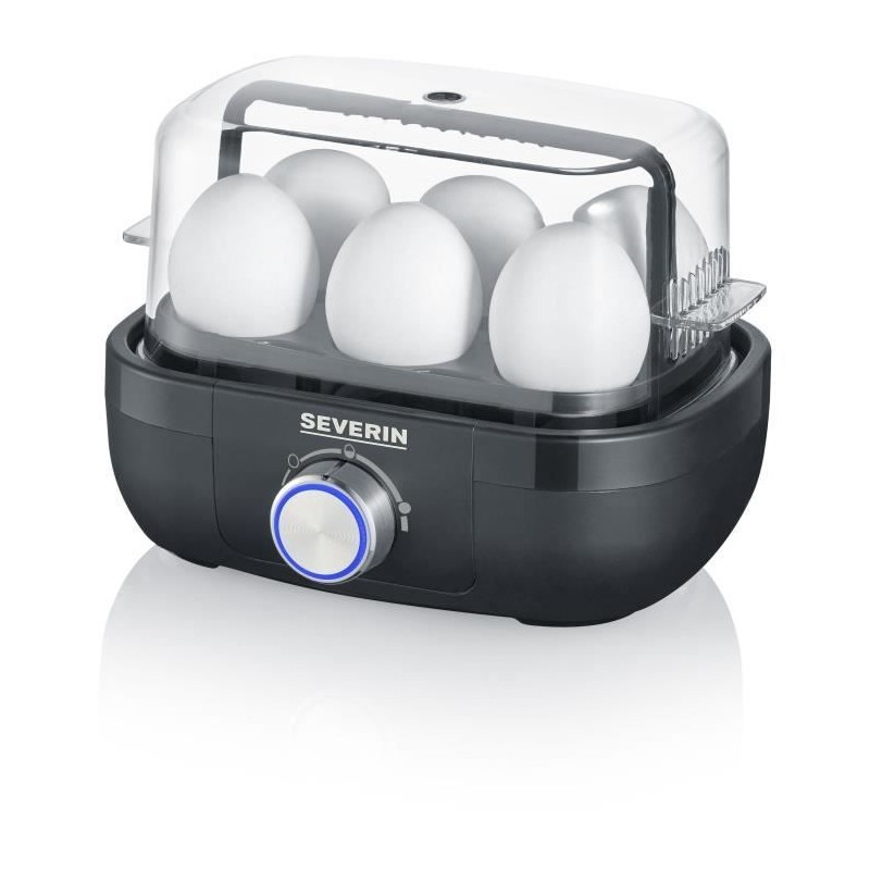 Cuiseur a oeufs SEVERIN - EK3166 - Capacité 6 oeufs - 3 modes de cuis