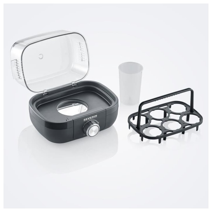 Cuiseur a oeufs SEVERIN - EK3166 - Capacité 6 oeufs - 3 modes de cuisson - 420W Cuiseur a oeufs SEVERIN - EK3166 - Capacité 6 oeufs - 3 modes de cuisson - 420W