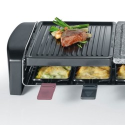 Appareil a raclette SEVERIN - RG9645 - Jusqu'a 8 personnes - Plaques d