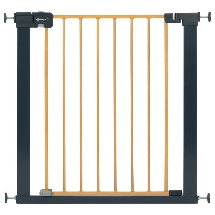 SAFETY 1st Barriere de sécurité enfant Easy Close effet bois, 73-80 cm - pression, sans vis ni perçage - (max. 136 cm) SAFETY 1st Barriere de sécurité enfant Easy Close effet bois, 73-80 cm - pression, sans vis ni perçage - (max. 136 cm)