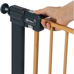 SAFETY 1st Barriere de sécurité enfant Easy Close effet bois, 73-80
