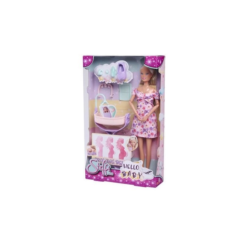 Smoby - Steffi Love - Future Maman - Poupée mannequin enceinte (29cm)