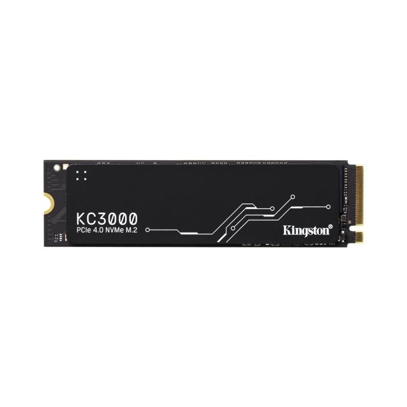 KINGSTON - SSD Interne - KC3000 - 512Go - M.2 NVMe (SKC3000S/512G) KINGSTON - SSD Interne - KC3000 - 512Go - M.2 NVMe (SKC3000S/512G)