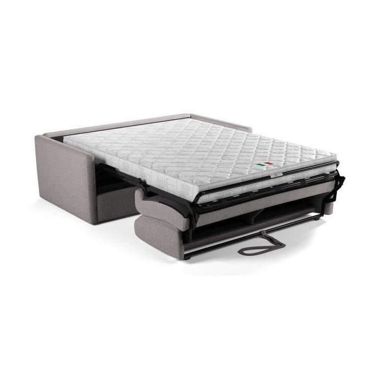 Canapé convertible express - 3 places - SMALL - Tissu gris - 168 x 98 Canapé convertible express - 3 places - SMALL - Tissu gris - 168 x 98