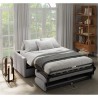 Canapé convertible express - 3 places - SMALL - Tissu gris - 168 x 98 Canapé convertible express - 3 places - SMALL - Tissu gris - 168 x 98