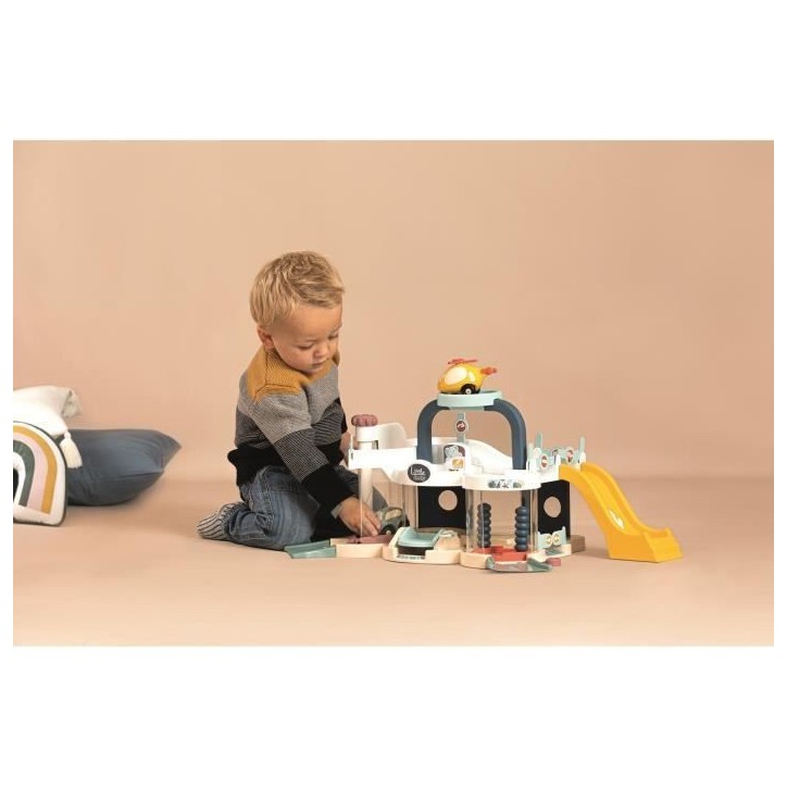 Garage Little Smoby Premier - 1 voiture incluse - des 18 mois