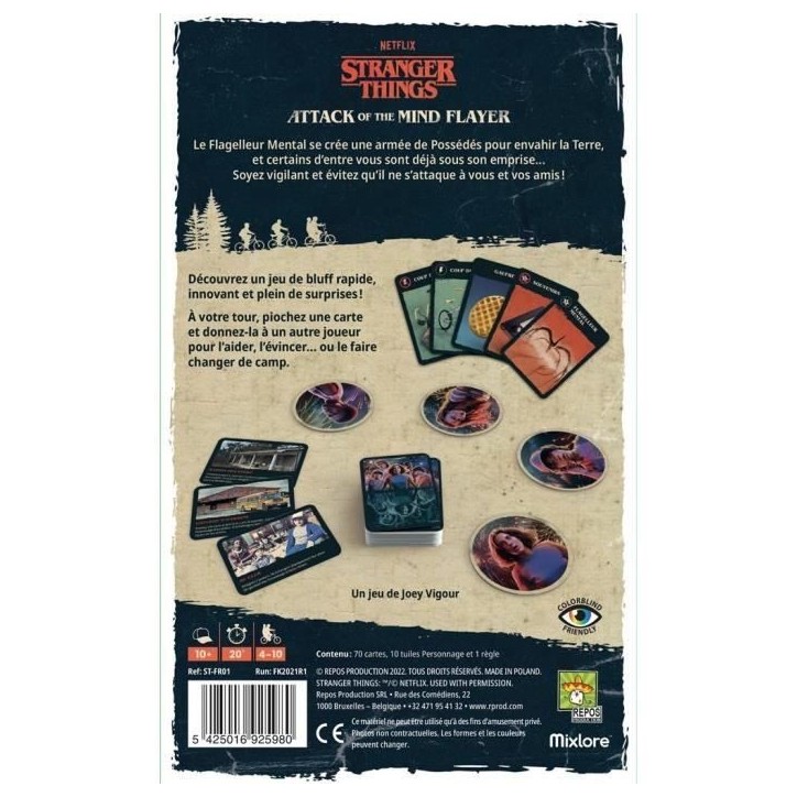 Stranger Things : Mind Flayer - Asmodee - Jeu de société Stranger Things : Mind Flayer - Asmodee - Jeu de société