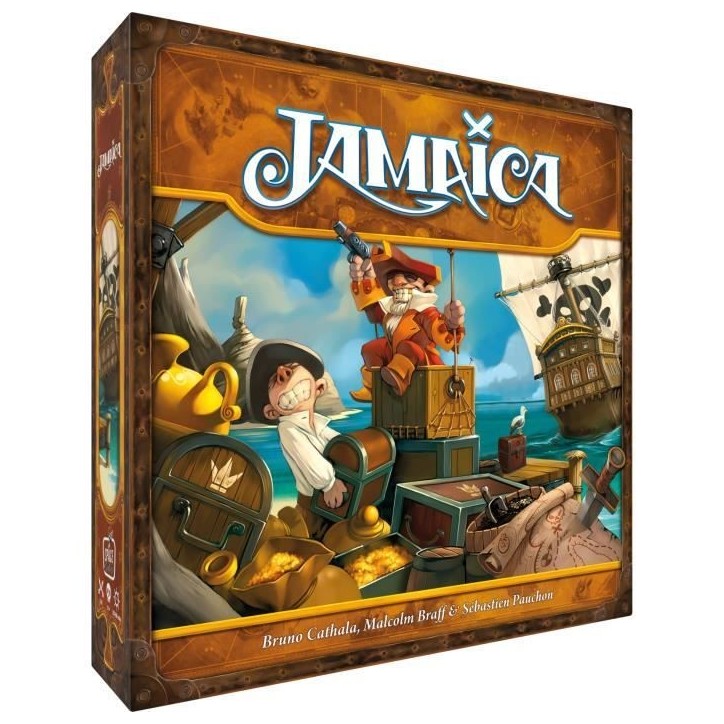 Jamaica - ASMODEE - Édition 2021 - Jeu de plateau familial - 2 a 6 joueurs - 45 min
