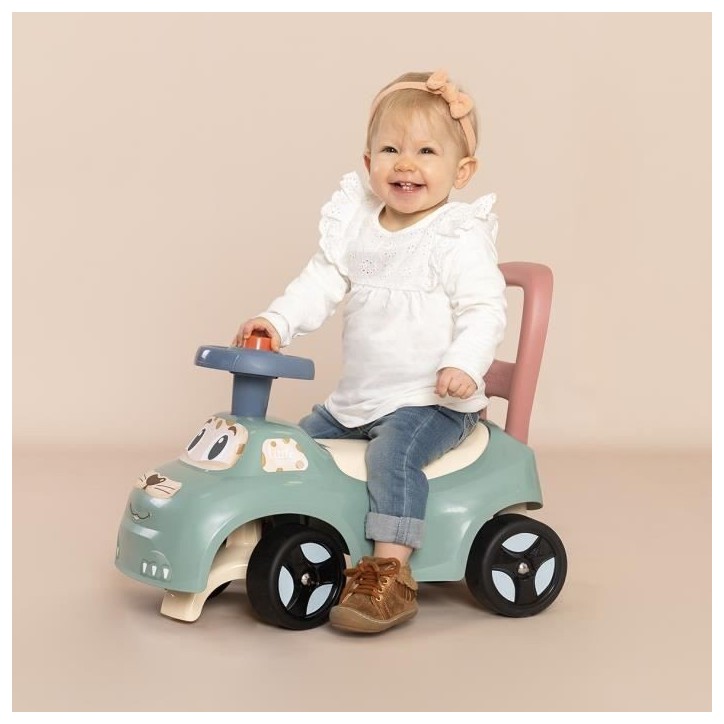 Little Smoby - Porteur Auto - Coffre sous la selle + siege - Klaxon - A partir de 10 ans - Fabrication française Little Smoby - Porteur Auto - Coffre sous la selle + siege - Klaxon - A partir de 10 ans - Fabrication française