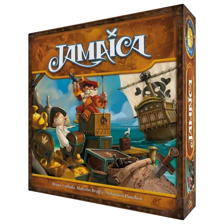 Jamaica - ASMODEE - Édition 2021 - Jeu de plateau familial - 2 a 6 joueurs - 45 min