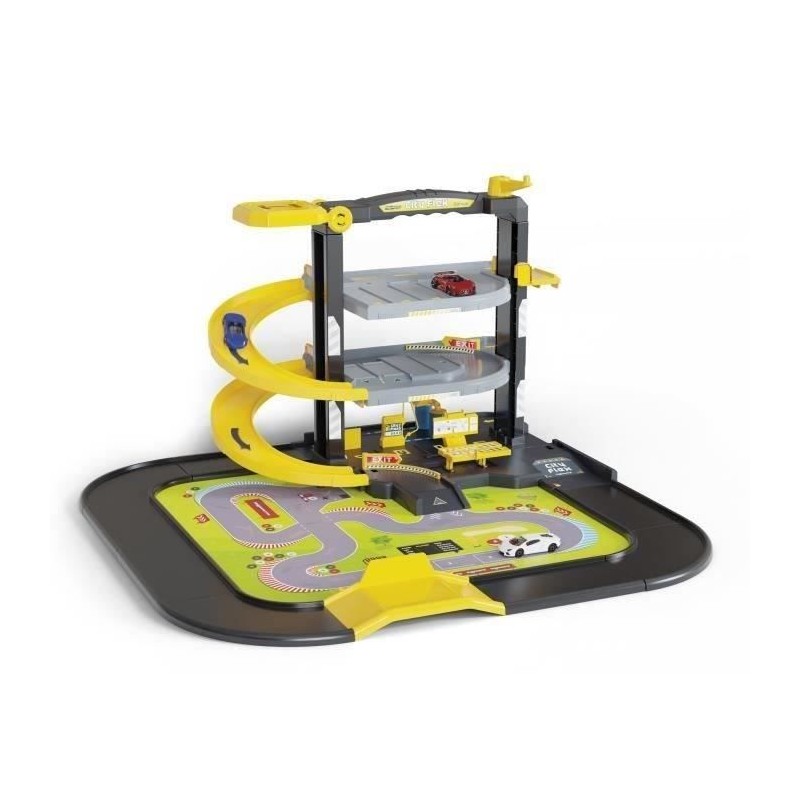 MAJORETTE - Majo Garage City Flex + 5 VEH - des 3 ans