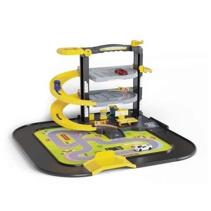 MAJORETTE - Majo Garage City Flex + 5 VEH - des 3 ans