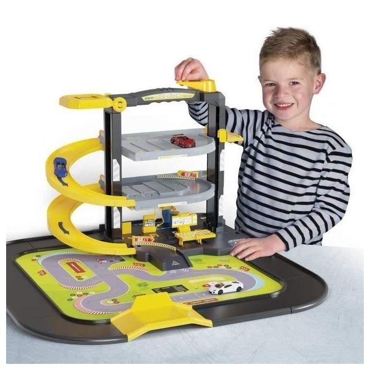 MAJORETTE - Majo Garage City Flex + 5 VEH - des 3 ans